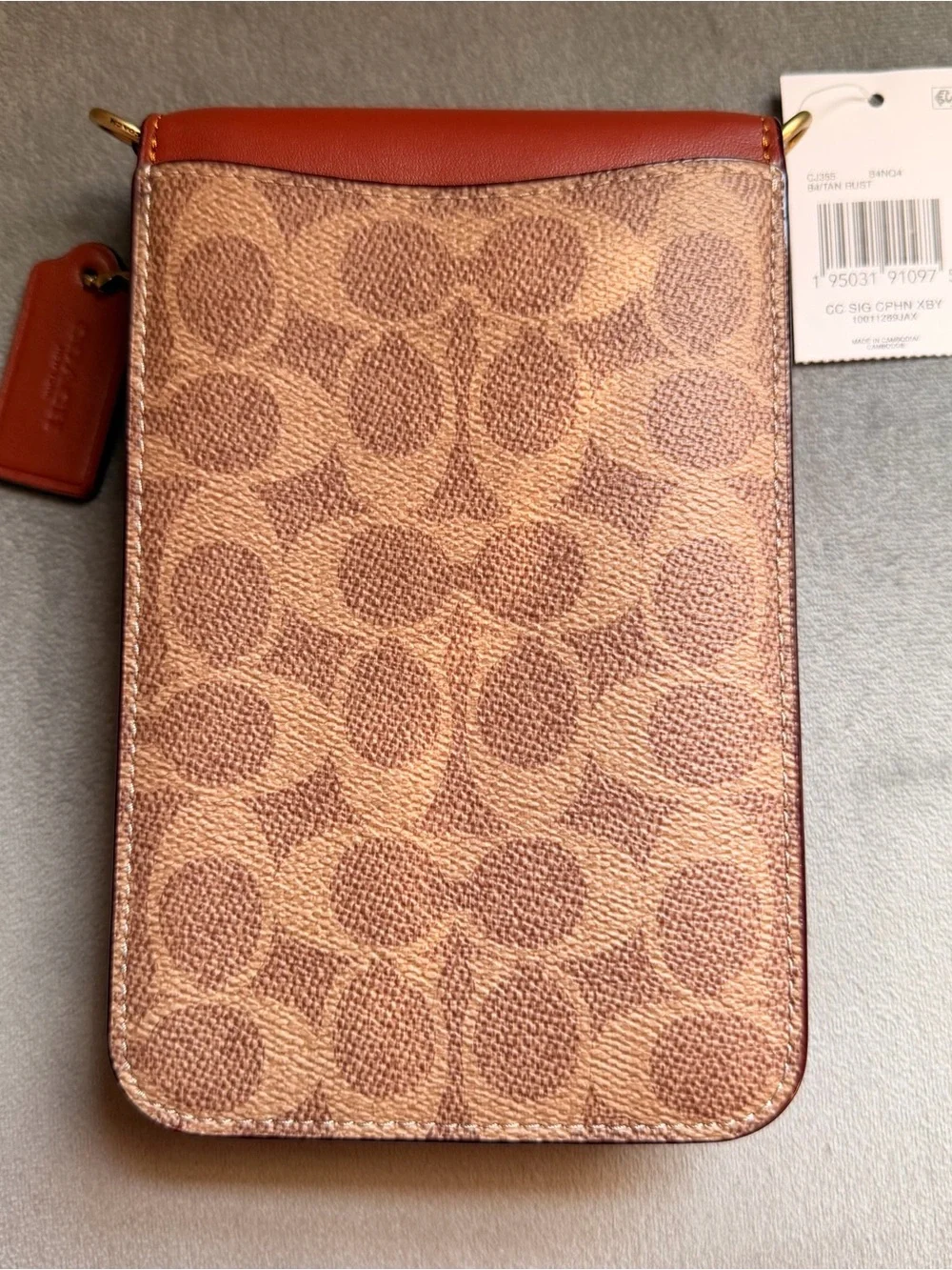Coach phone purse